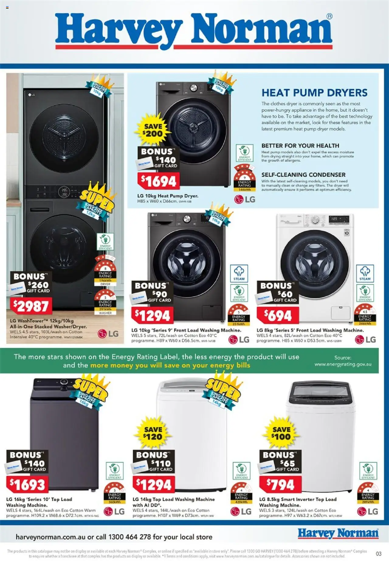 Harvey Norman Electrical Energy-Efficient Appliance - page 3- valid from 17/07/2025