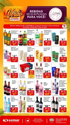 Pré-visualização Semar Supermercado - Ofertas Adega válida a partir de 09/01/2026