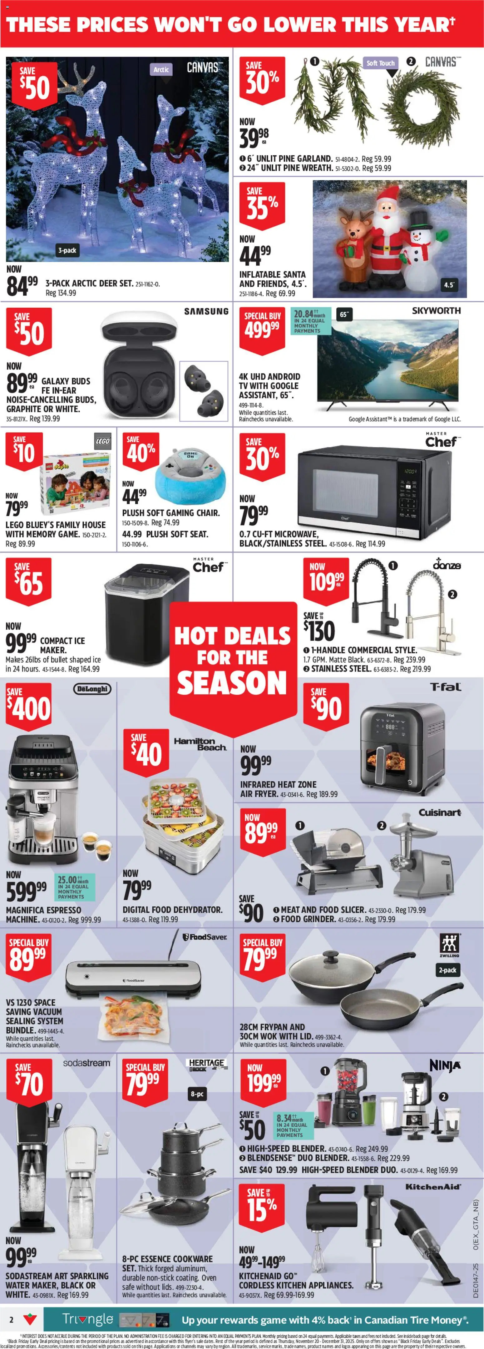 Canadian Tire Black Friday Flyer - page 2- valid from Nov 13, 2025