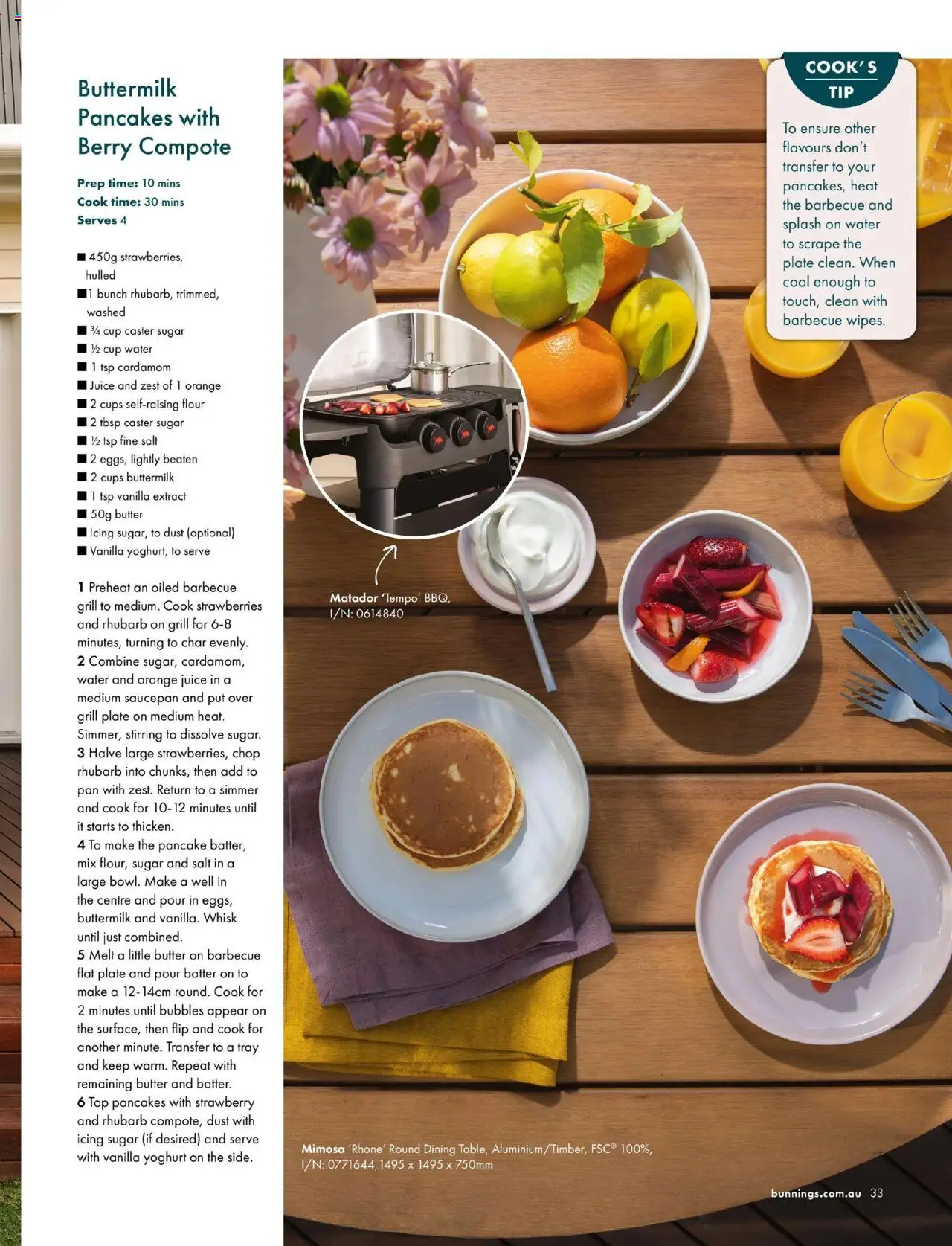 Bunnings Warehouse Outdoor Style Magazine 2025/26 - page 33- valid from 25/08/2025