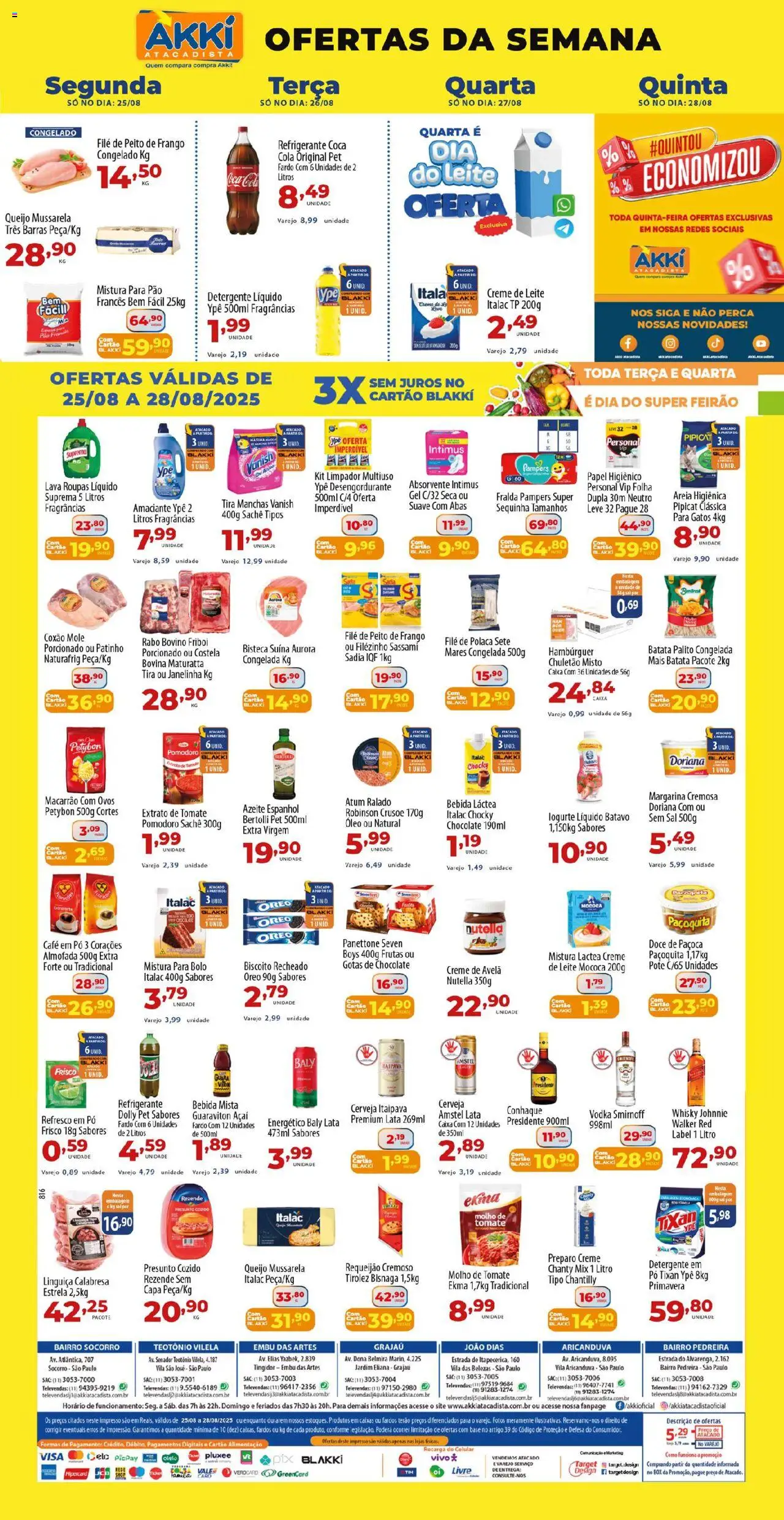 Akki Atacadista - Ofertas da semana - página 1- válido a partir de 25/08/2025
