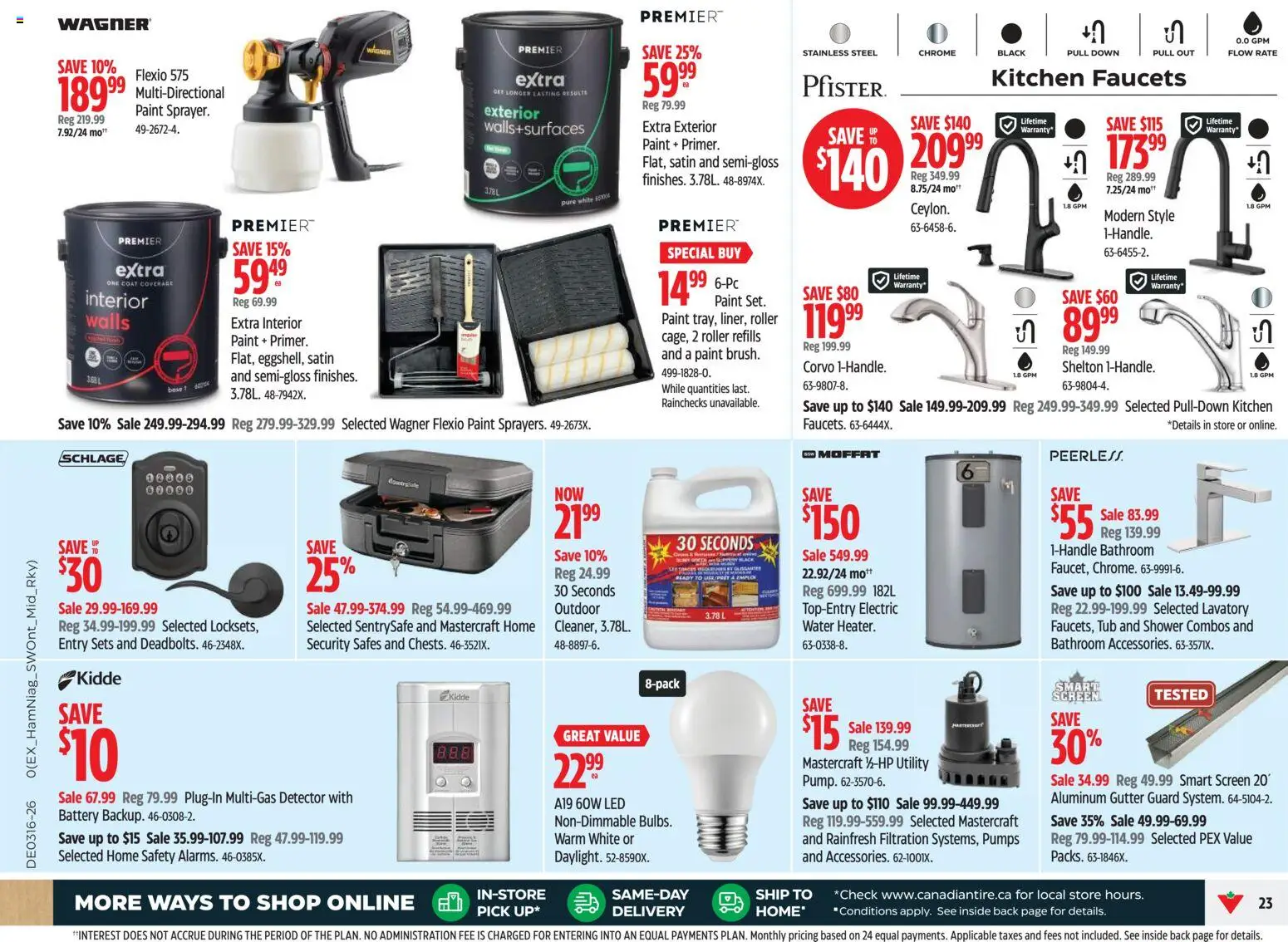 Canadian Tire weekly flyer - page 23- valid from Apr 16, 2026