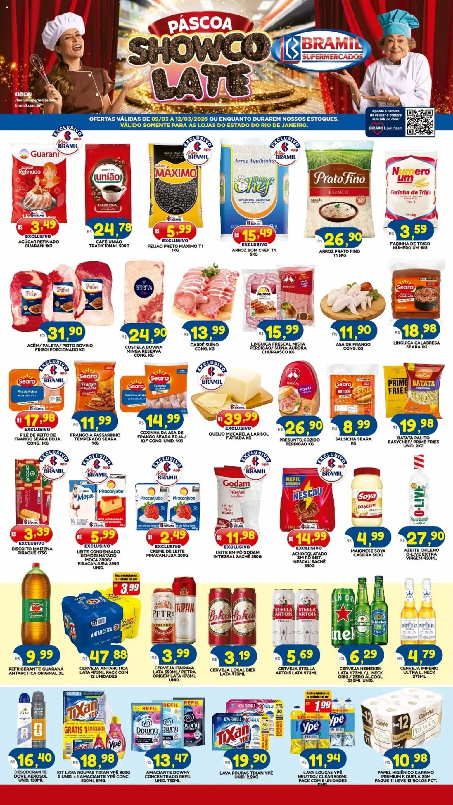 Bramil Supermercados - Ofertas da semana - página 1- válido a partir de 09/03/2026
