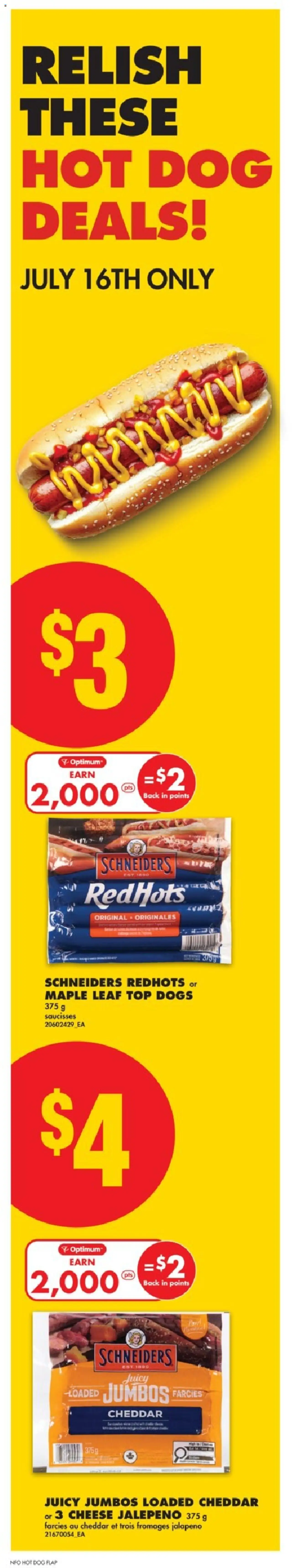 No Frills weekly flyer / circulaire - page 1- valid from Jul 10, 2025
