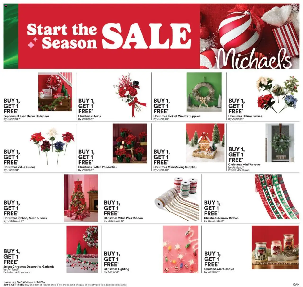 Michaels weekly flyer / circulaire - page 1- valid from Oct 20, 2025