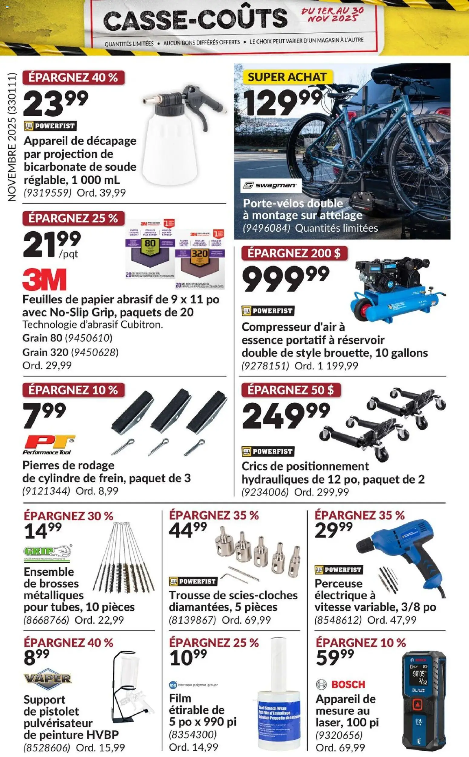 Princess Auto - Casse-Coûts - page 19- valid from Nov 1, 2025