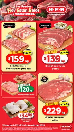 H-E-B - Folleto válido desde 15/08/2025