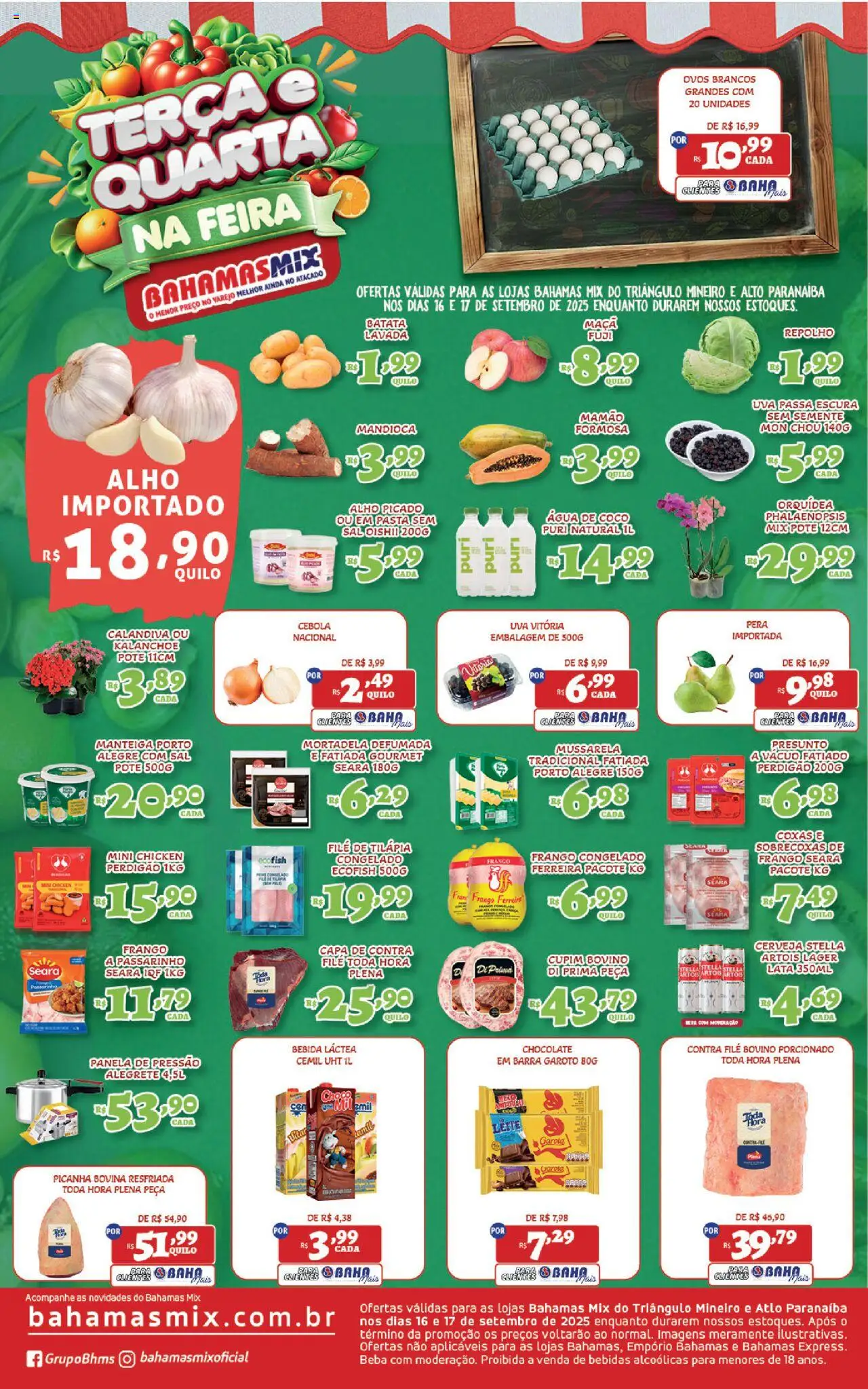 Bahamas Mix - Ofertas Terça e Quarta na Feira - página 1- válido a partir de 16/09/2025
