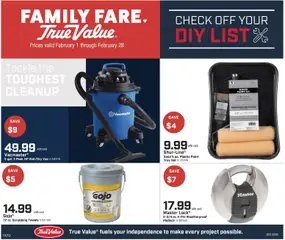 Preview Family Fare True Value Ad valid from 01/31/2026