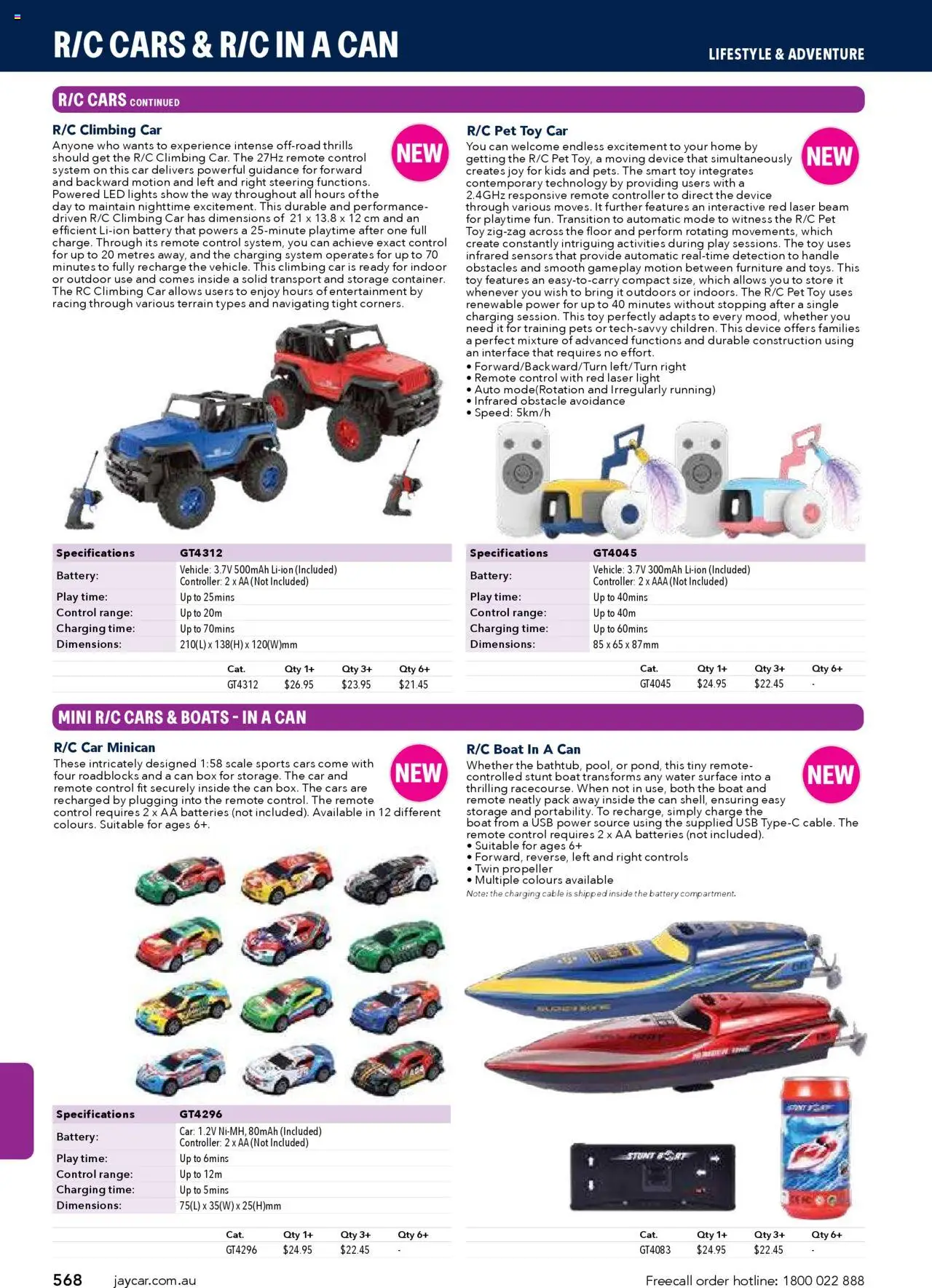 Jaycar Engineering & Scientific Catalogue 2025/2026  - page 568- valid from 09/07/2025