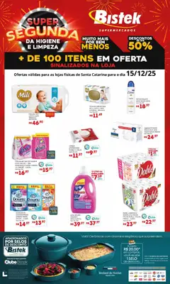 Pré-visualização Bistek Supermercados - Ofertas Super Segunda válida a partir de 15/12/2025