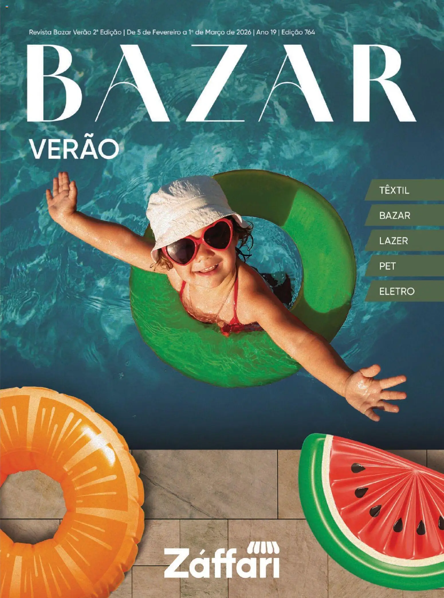 Zaffari - Ofertas Bazar Verão - página 1- válido a partir de 05/02/2026
