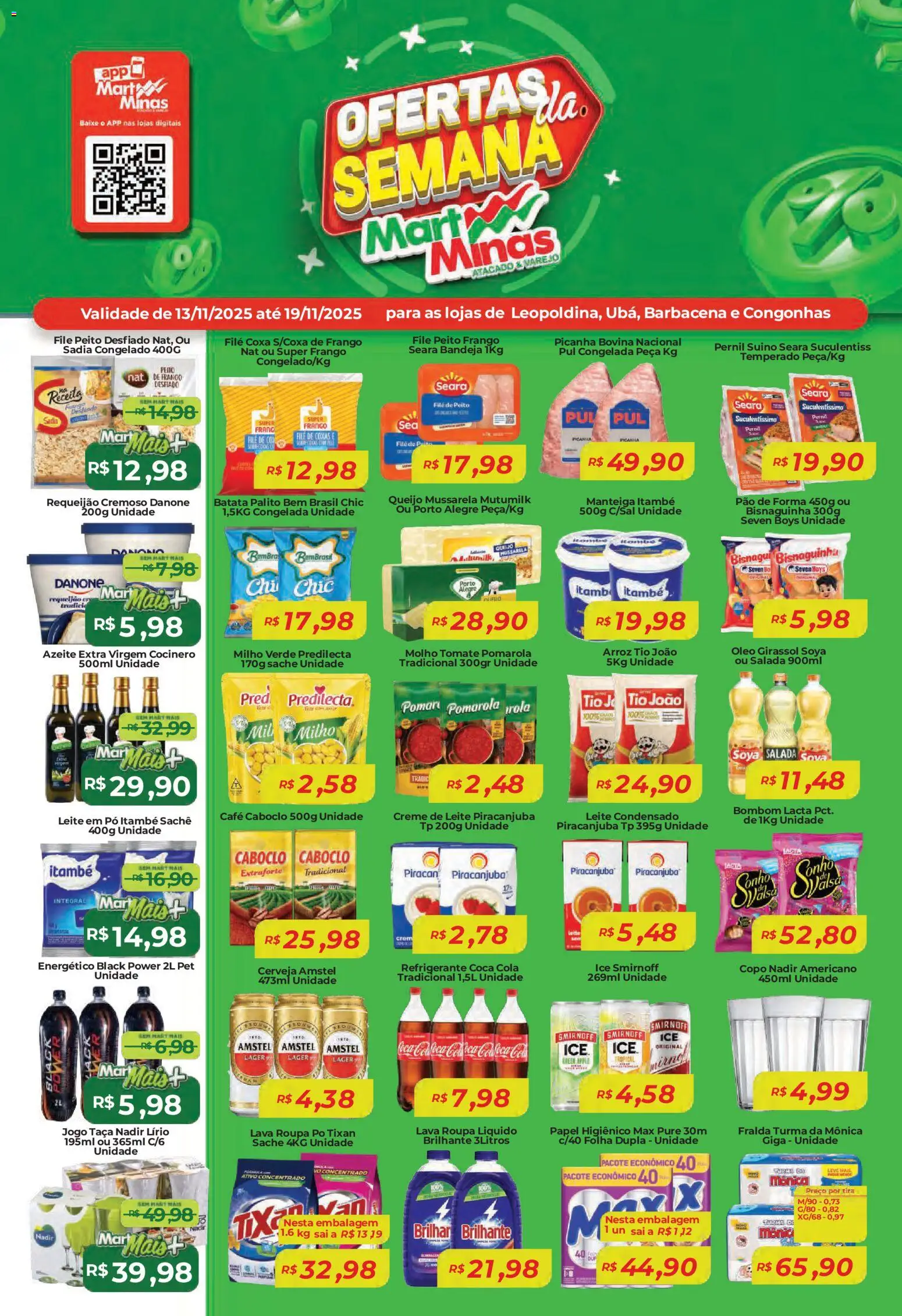 Mart Minas - Ofertas da semana - página 1- válido a partir de 13/11/2025

