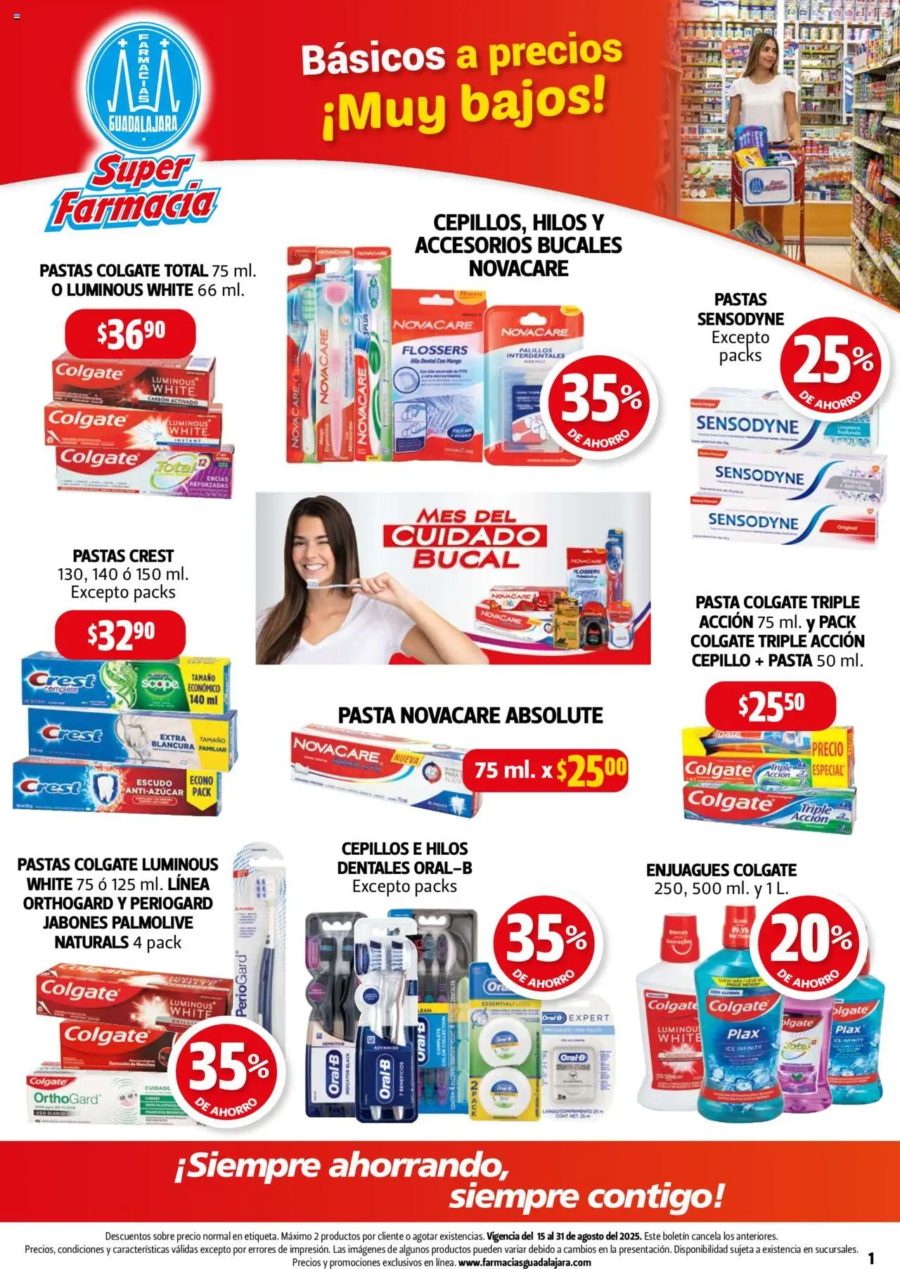 Farmacia Guadalajara - Catálogo - página 1- válido desde 15/08/2025