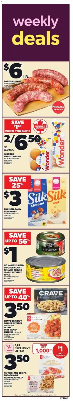 Preview Loblaws weekly flyer / circulaire valid from Oct 16, 2025
