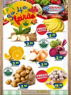 Pré-visualização Bramil Supermercados - Ofertas Feirão válida a partir de 21/10/2025