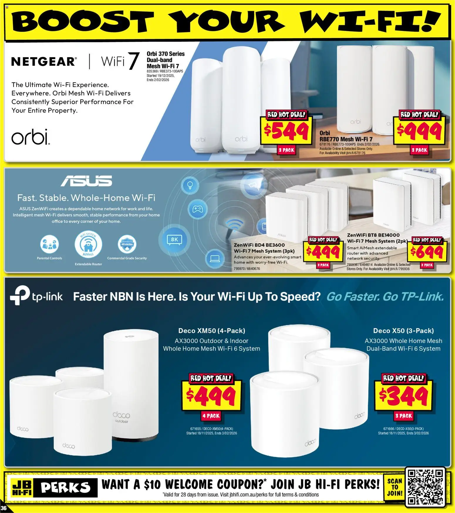 JB Hi-Fi - School time sellout on computers - page 36- valid from 08/01/2026