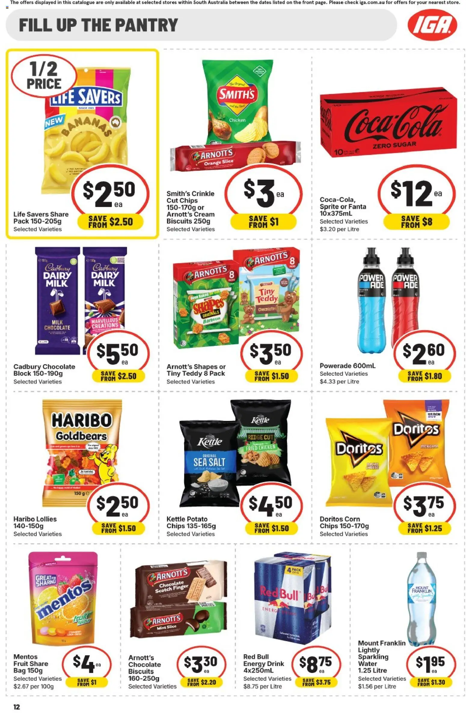 IGA Catalogue SA - page 8- valid from 14/01/2026