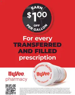 Preview HyVee Pharmacy Fuel Saver valid from 09/15/2025