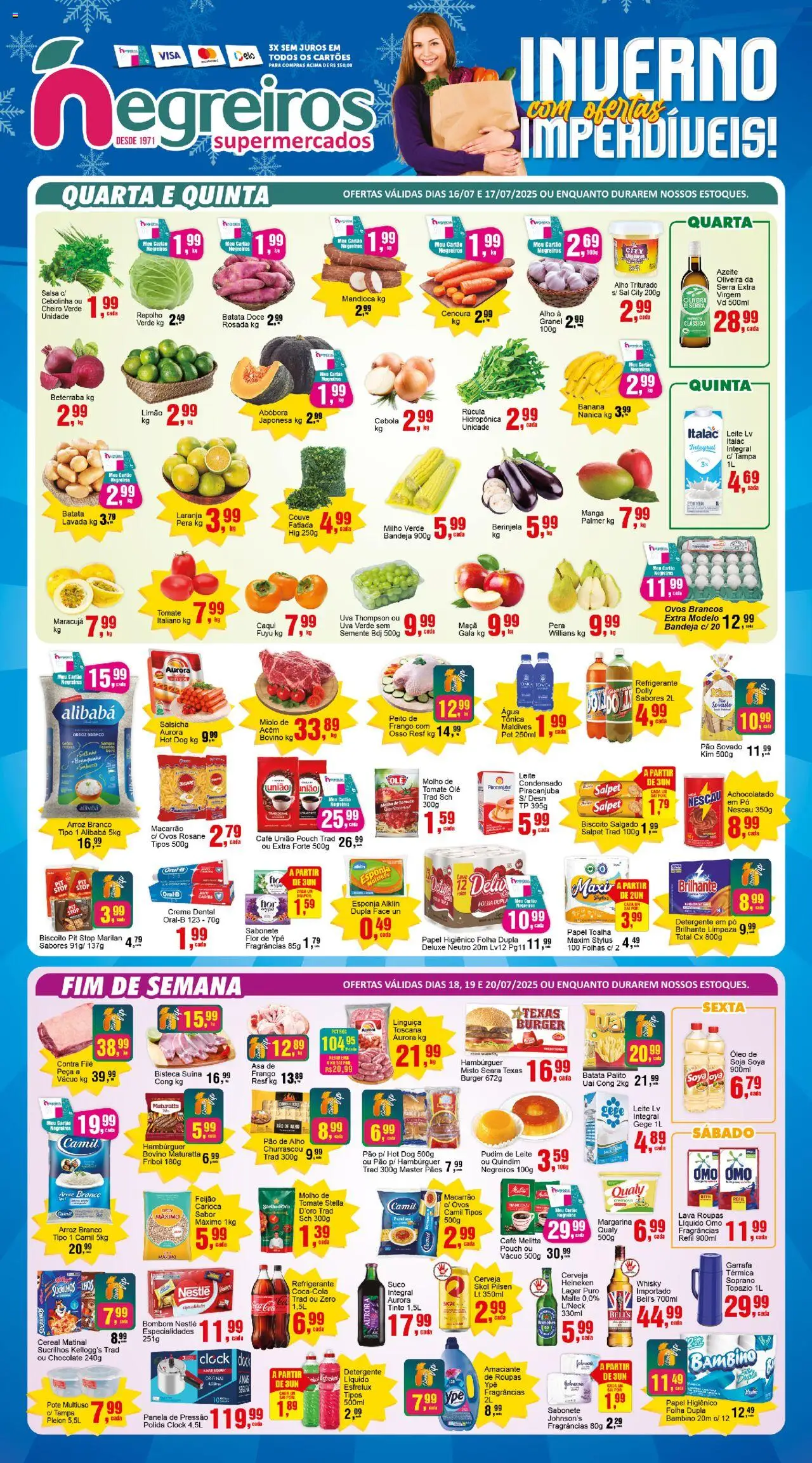 Negreiros - Ofertas da semana - página 1- válido a partir de 16/07/2025
