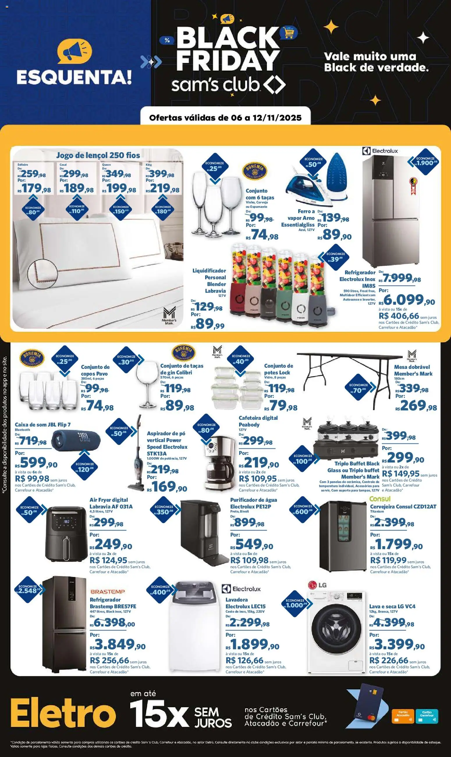 Sam's Club Black Friday - página 1- válido a partir de 06/11/2025
