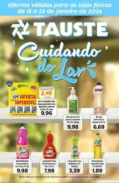 Pré-visualização Tauste - Ofertas Especial Cuidando do Lar válida a partir de 15/01/2026