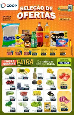 Pré-visualização Coop - Ofertas da semana  válida a partir de 18/11/2025