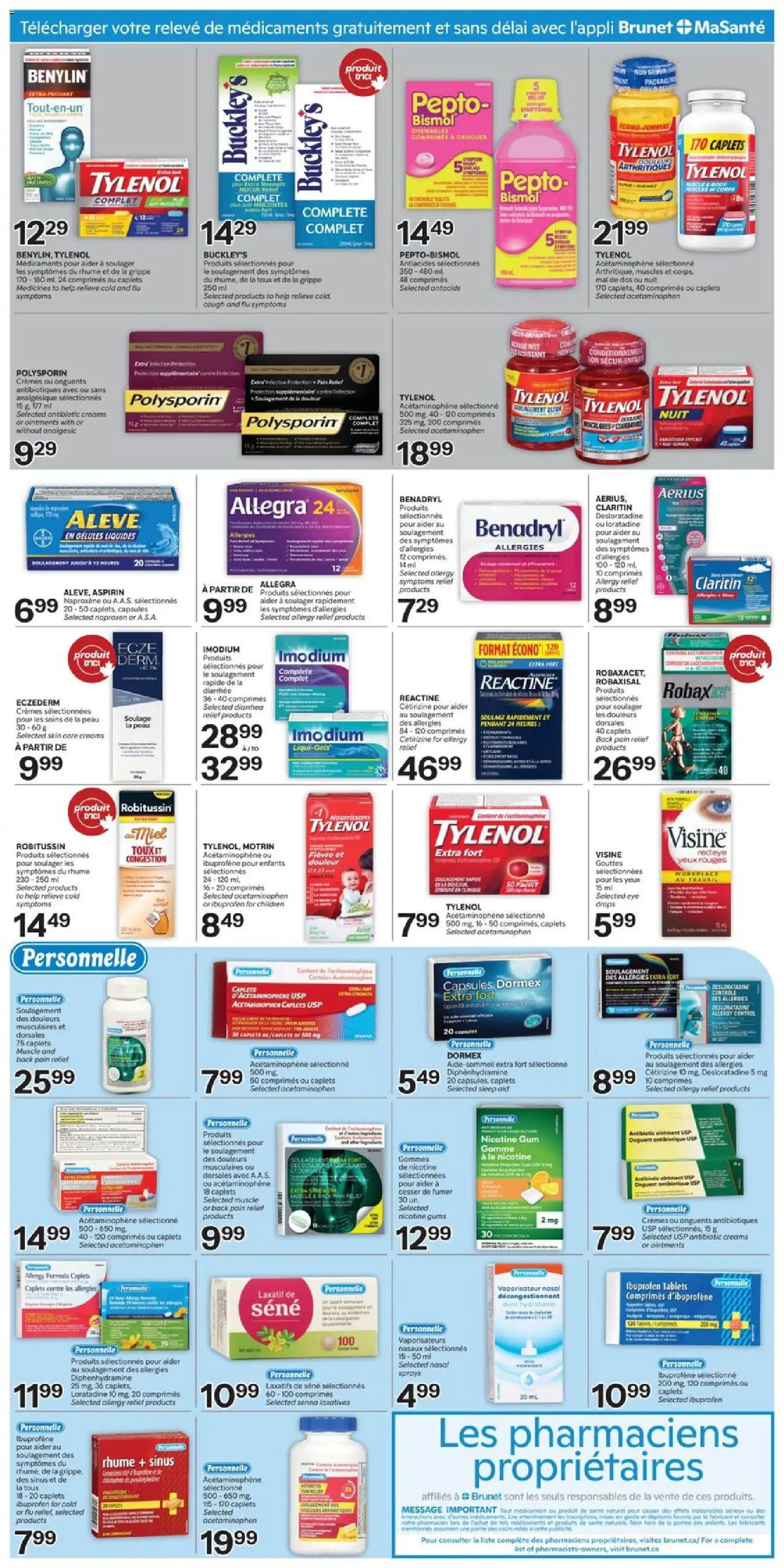 Brunet weekly flyer / circulaire - page 3- valid from Feb 26, 2026