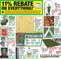 Preview Menards Weekly Ad valid from 04/22/2026