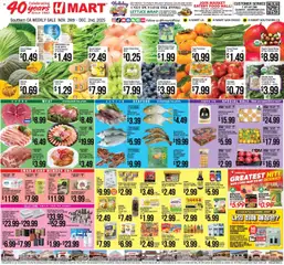 Preview Hmart ENGLISH/KOREAN Weekly Ad valid from 11/26/2025