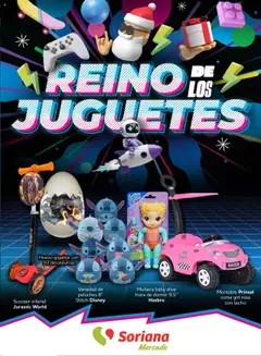 Soriana - Reino de los Juguetes Mercado Nacional válido desde 09/10/2025