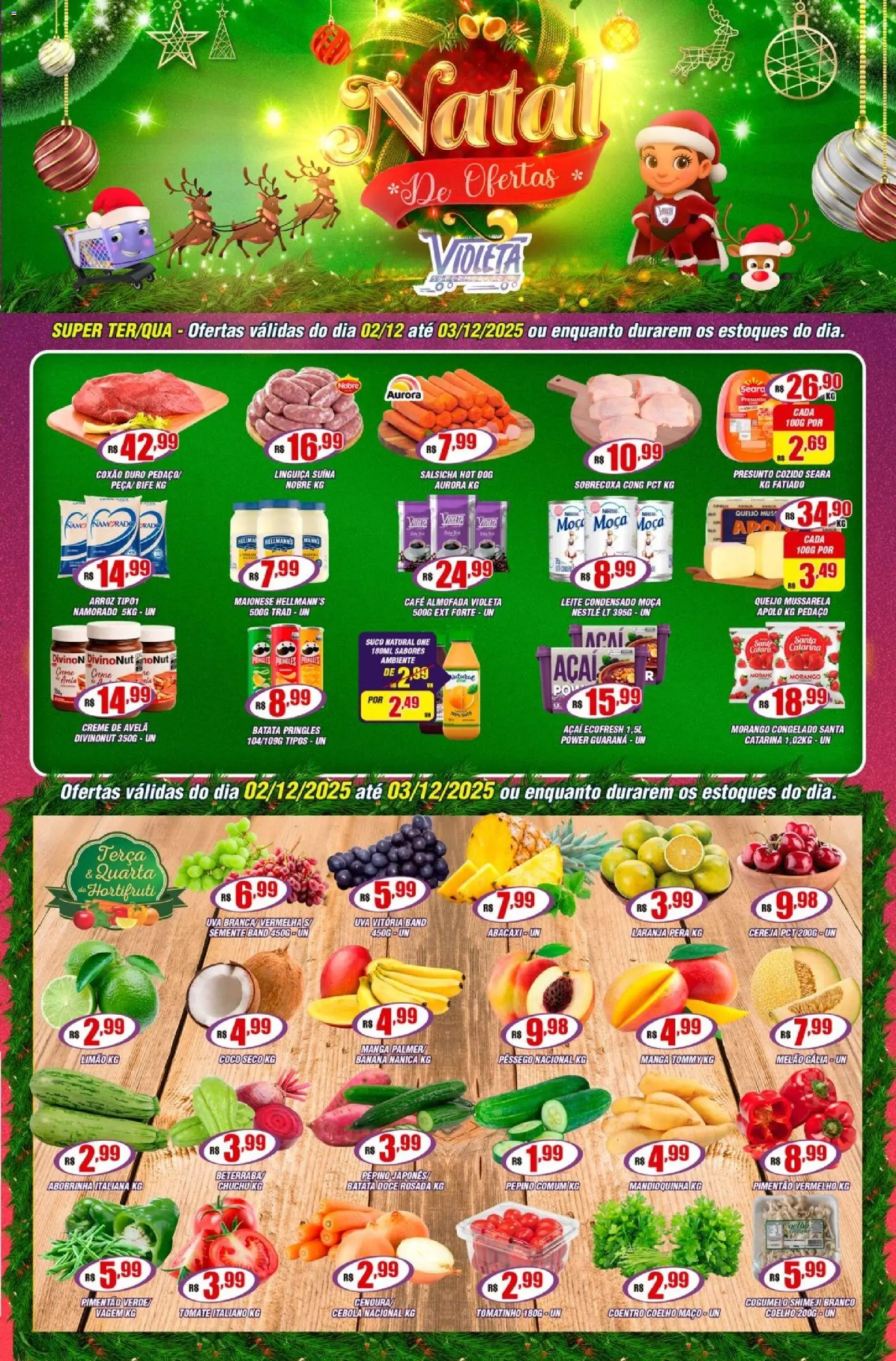 Violeta Supermercados - Ofertas da semana - página 1- válido a partir de 02/12/2025
