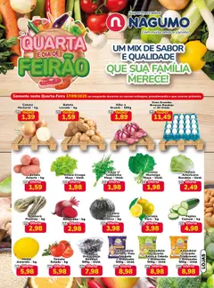 Pré-visualização Nagumo - Ofertas Quarta do Feirão válida a partir de 17/09/2025