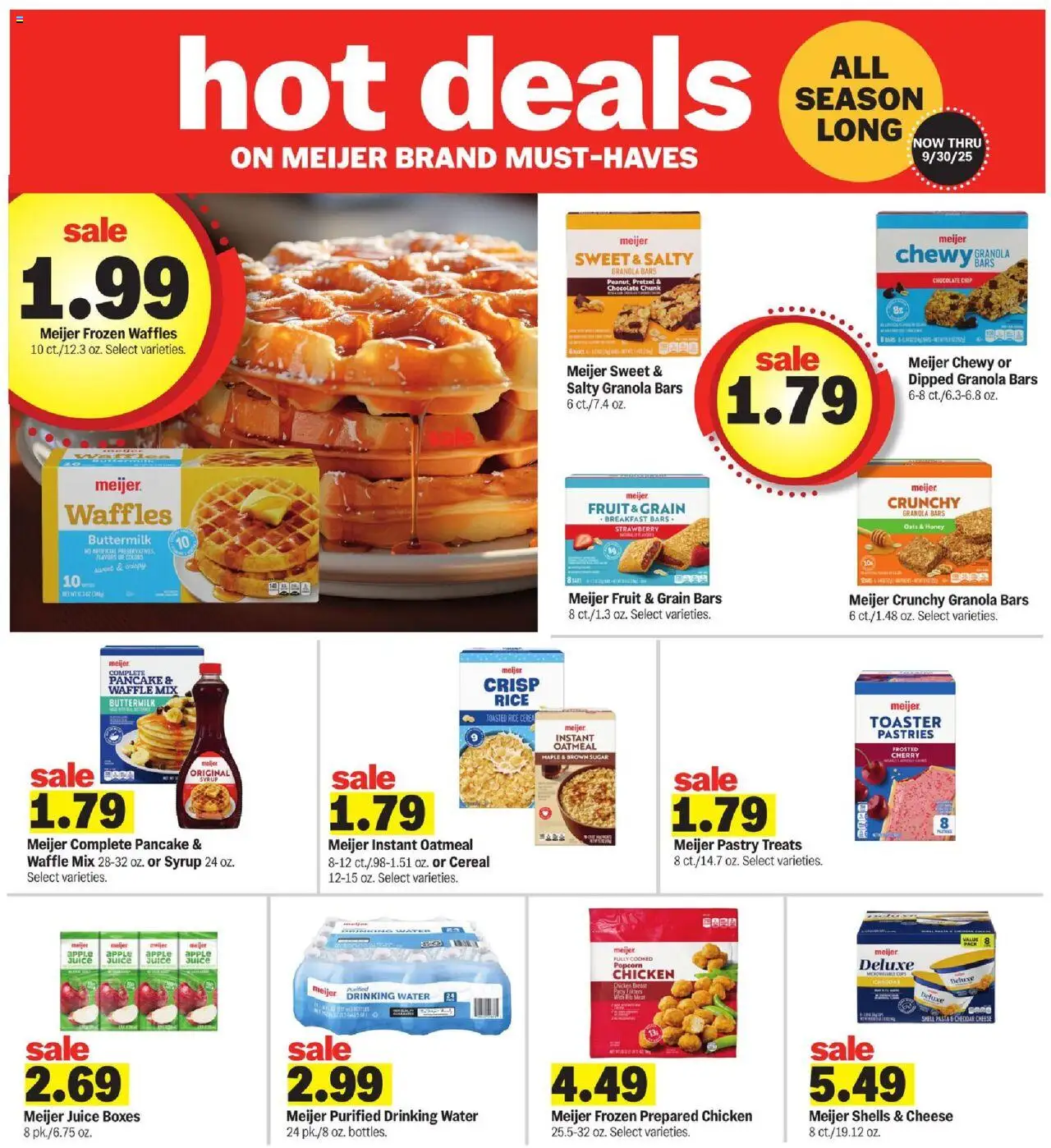 Meijer Weekly Ad - MI - page 20- valid from 07/20/2025