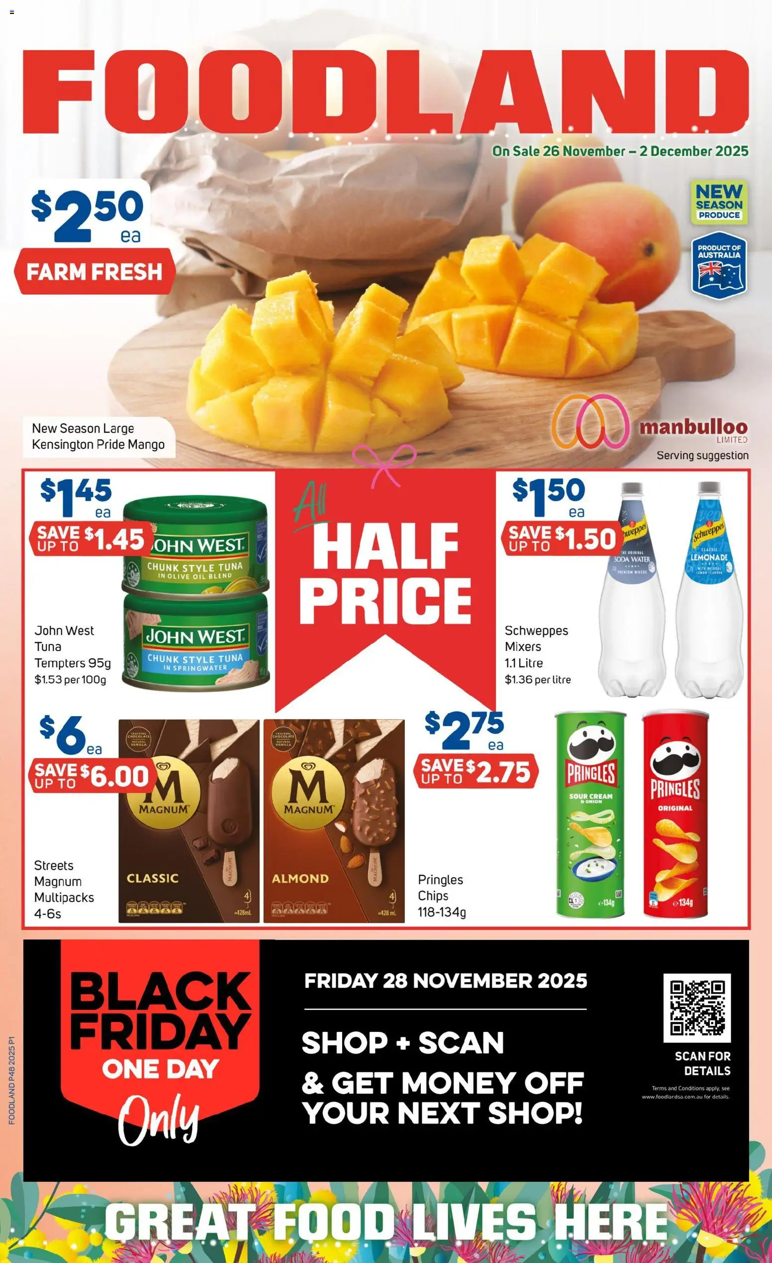 Foodland Black Friday - page 1- valid from 26/11/2025