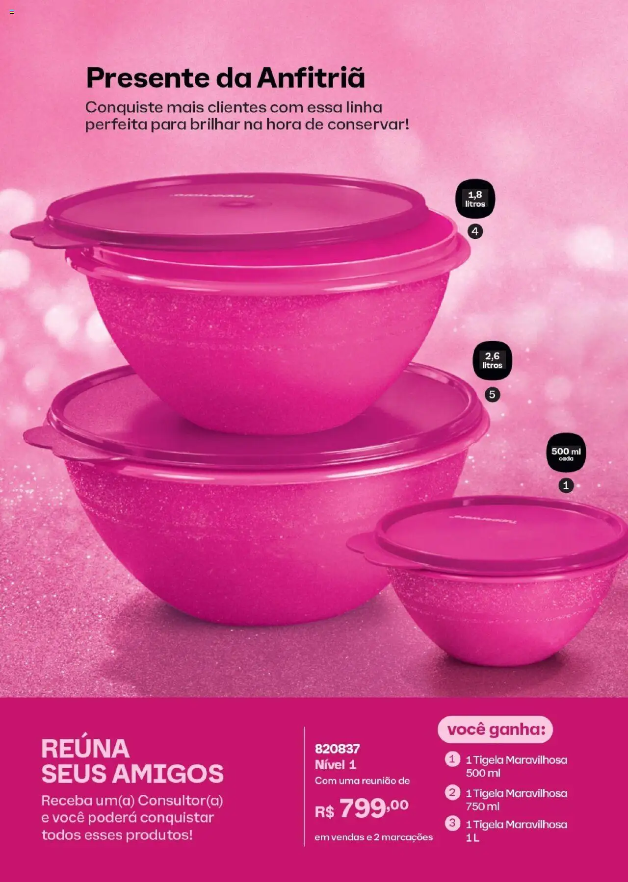 Tupperware - Catálogo Vitrine 08 - página 58- válido a partir de 01/08/2025
