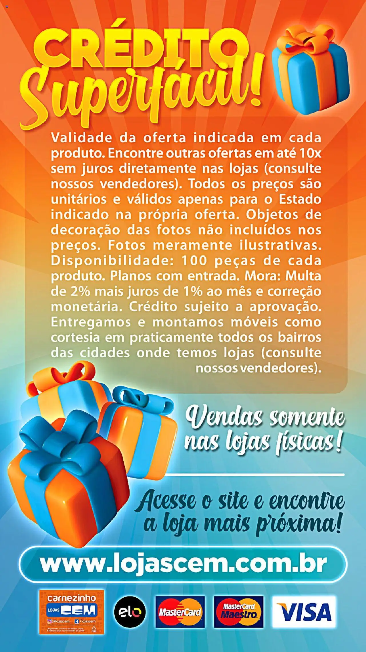 Lojas Cem - Ofertas da semana  - página 130- válido a partir de 01/07/2025

