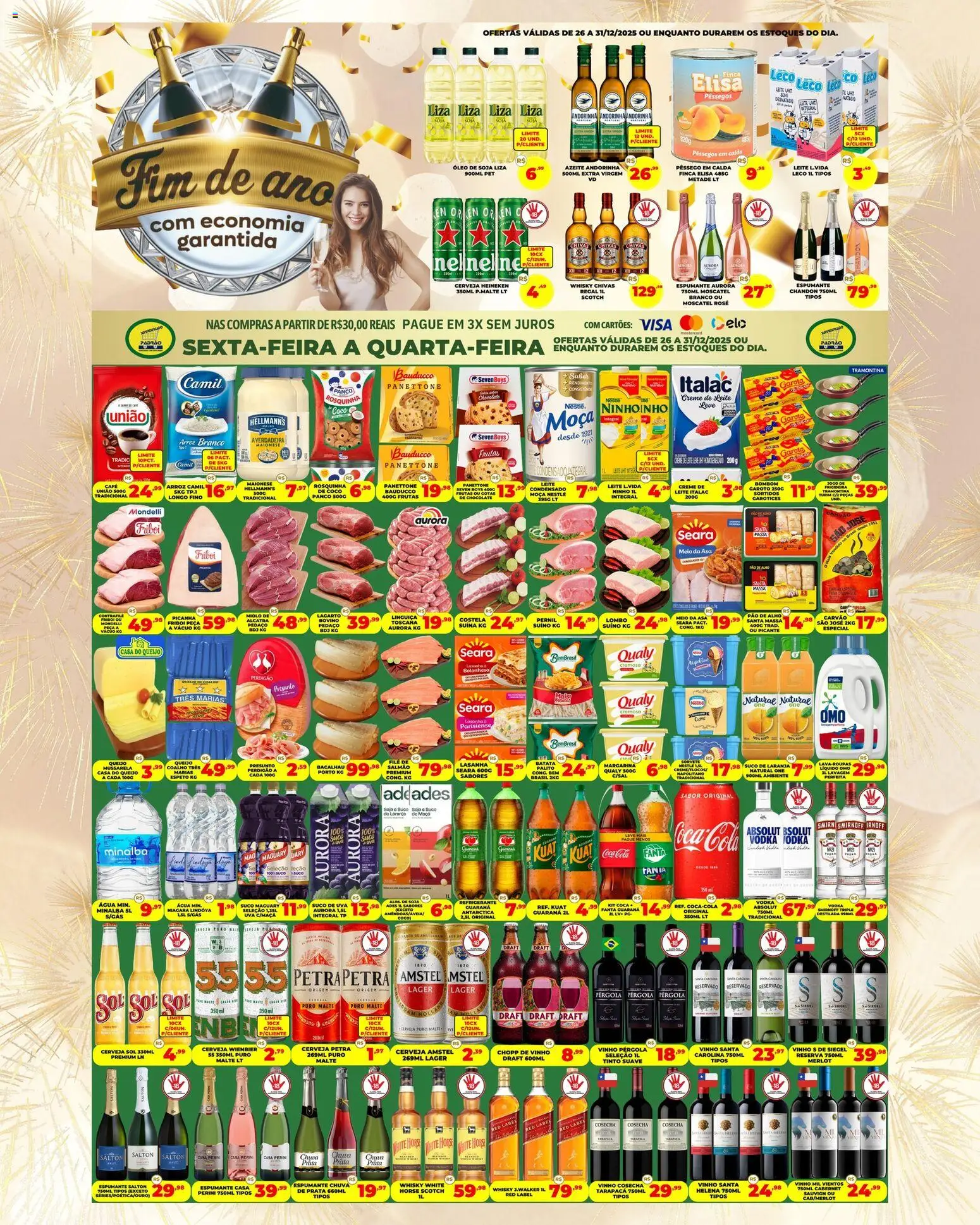 Supermercado Padrão - Ofertas da semana  - página 1- válido a partir de 26/12/2025
