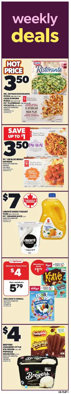 Preview Loblaws weekly flyer / circulaire valid from Apr 9, 2026