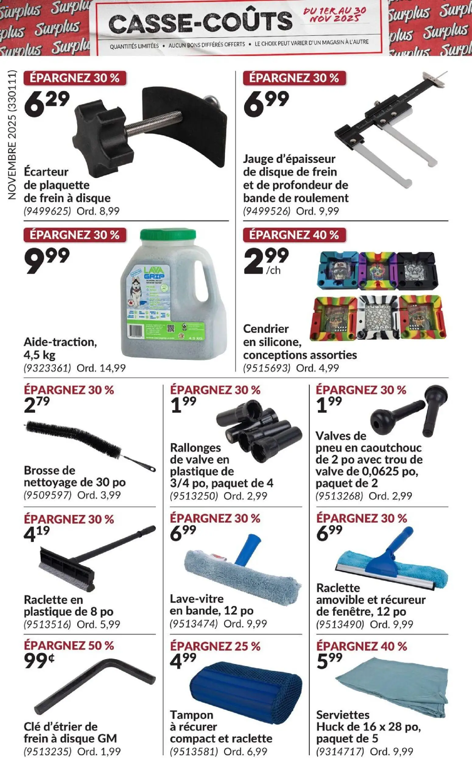 Princess Auto - Casse-Coûts - page 3- valid from Nov 1, 2025