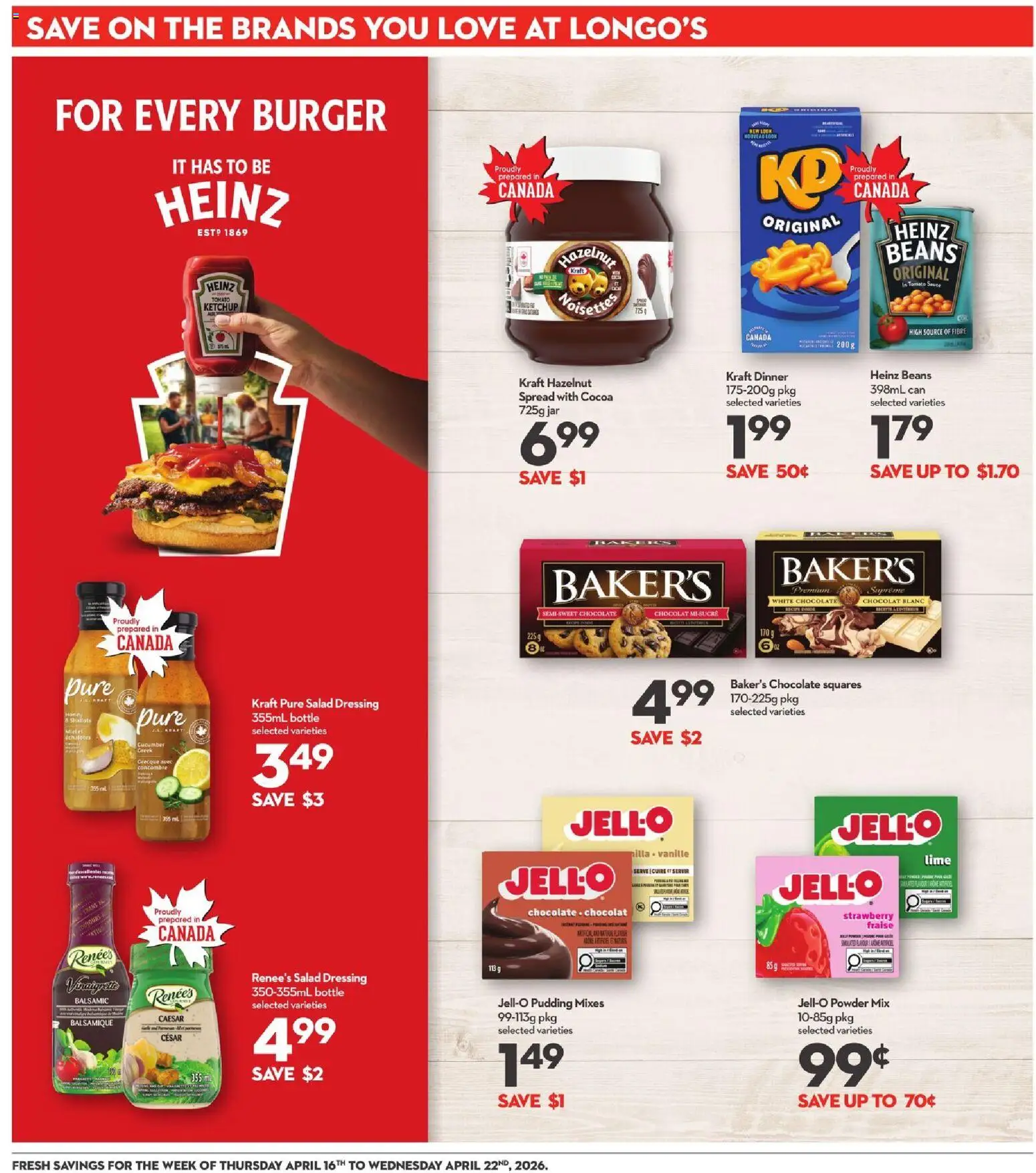 Longo's weekly flyer / circulaire - page 20- valid from Apr 16, 2026