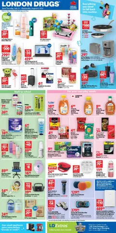 Preview London Drugs weekly flyer / circulaire valid from Jul 31, 2025