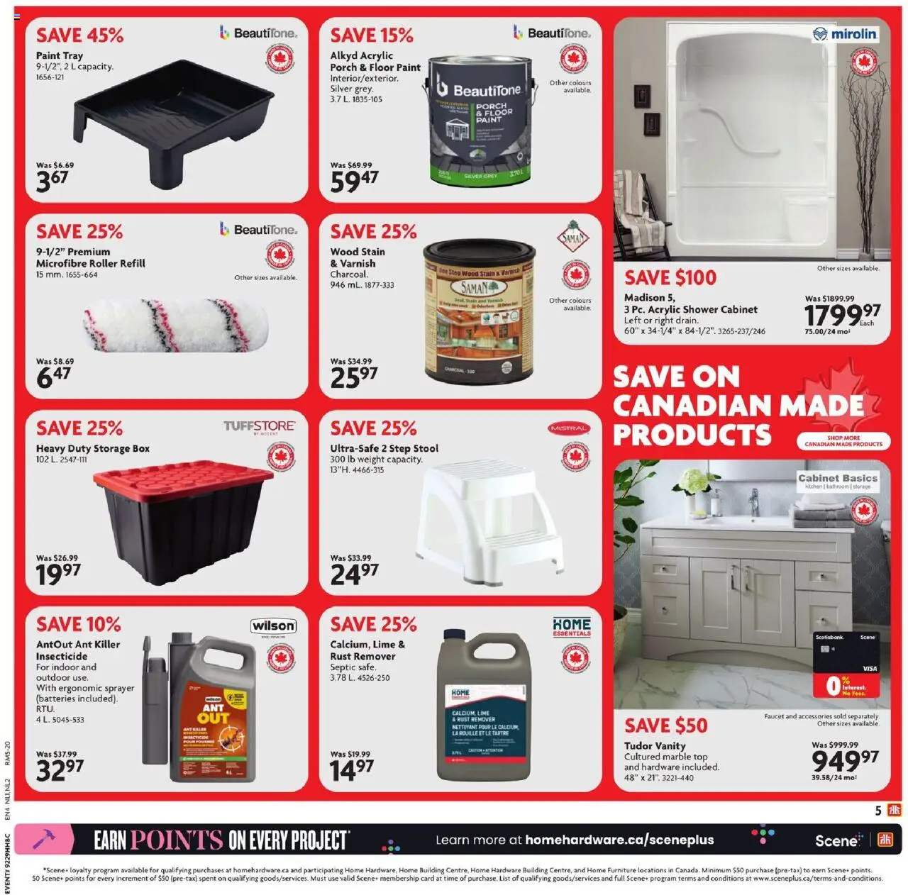 Home Hardware weekly flyer / circulaire - page 9- valid from Jul 17, 2025