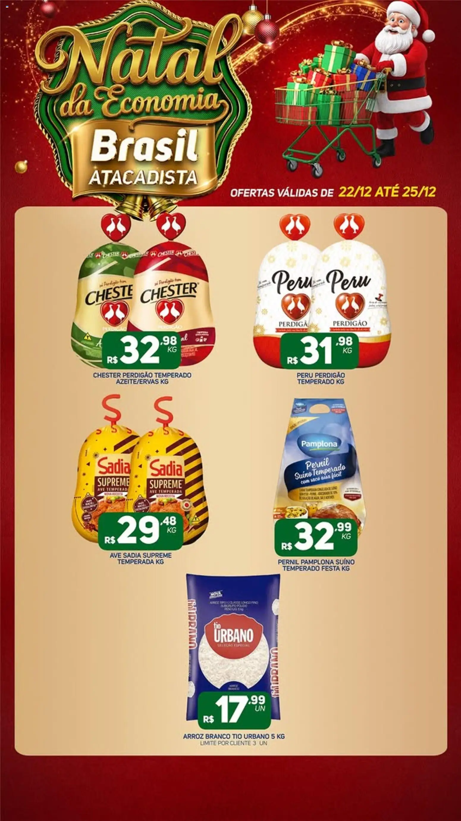 Brasil Atacadista - Ofertas da semana - página 1- válido a partir de 22/12/2025
