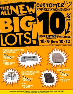 Preview Big Lots Weekly Ad valid from 10/09/2025