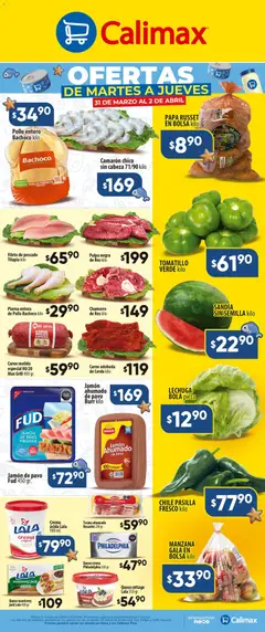 Calimax folleto válido desde 31/03/2026