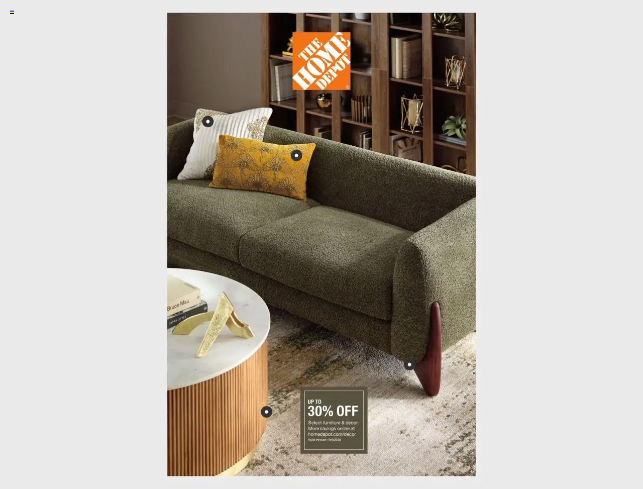 Home Depot Catalog - page 1- valid from 09/15/2025