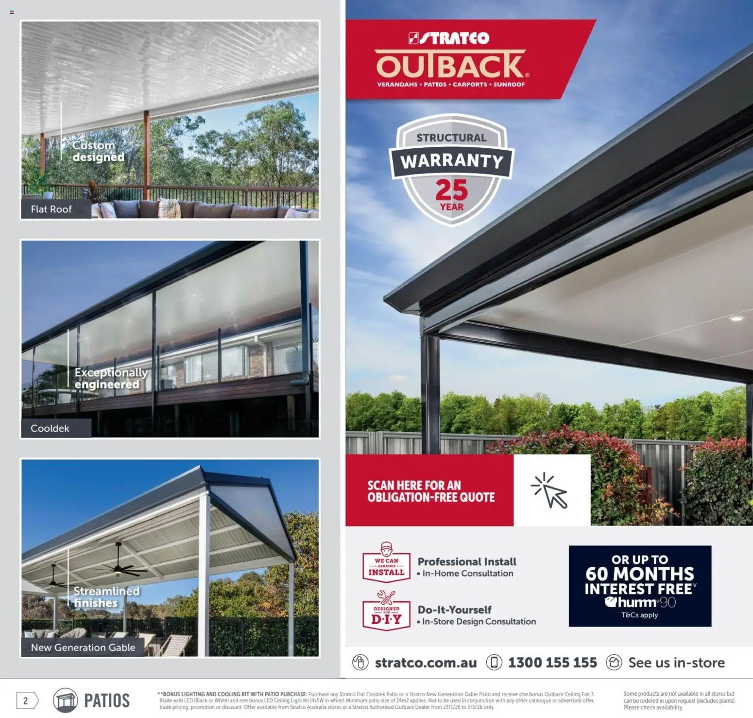 Stratco  Catalogue  - page 2- valid from 23/01/2026