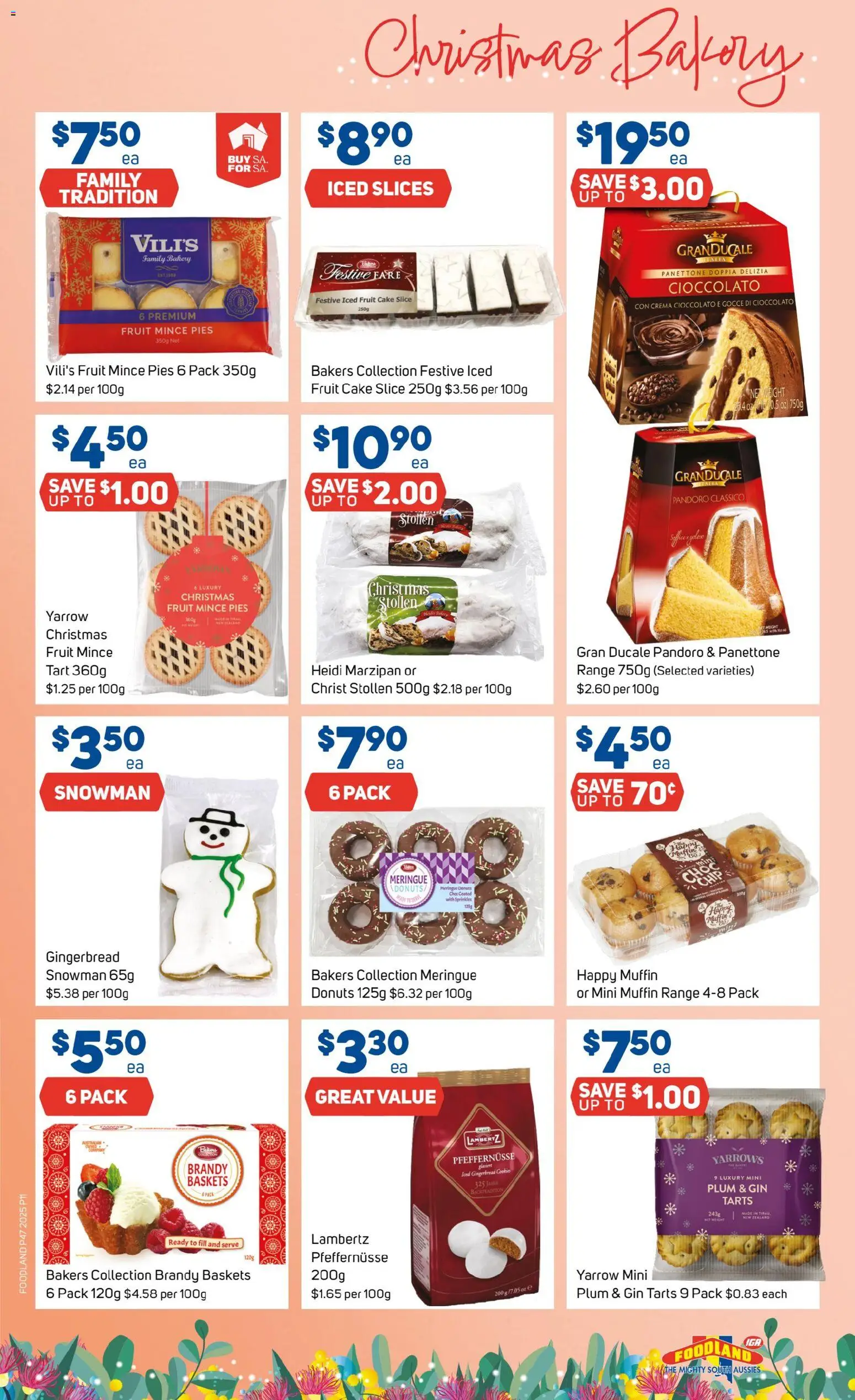 Foodland  Catalogue  - page 11- valid from 19/11/2025