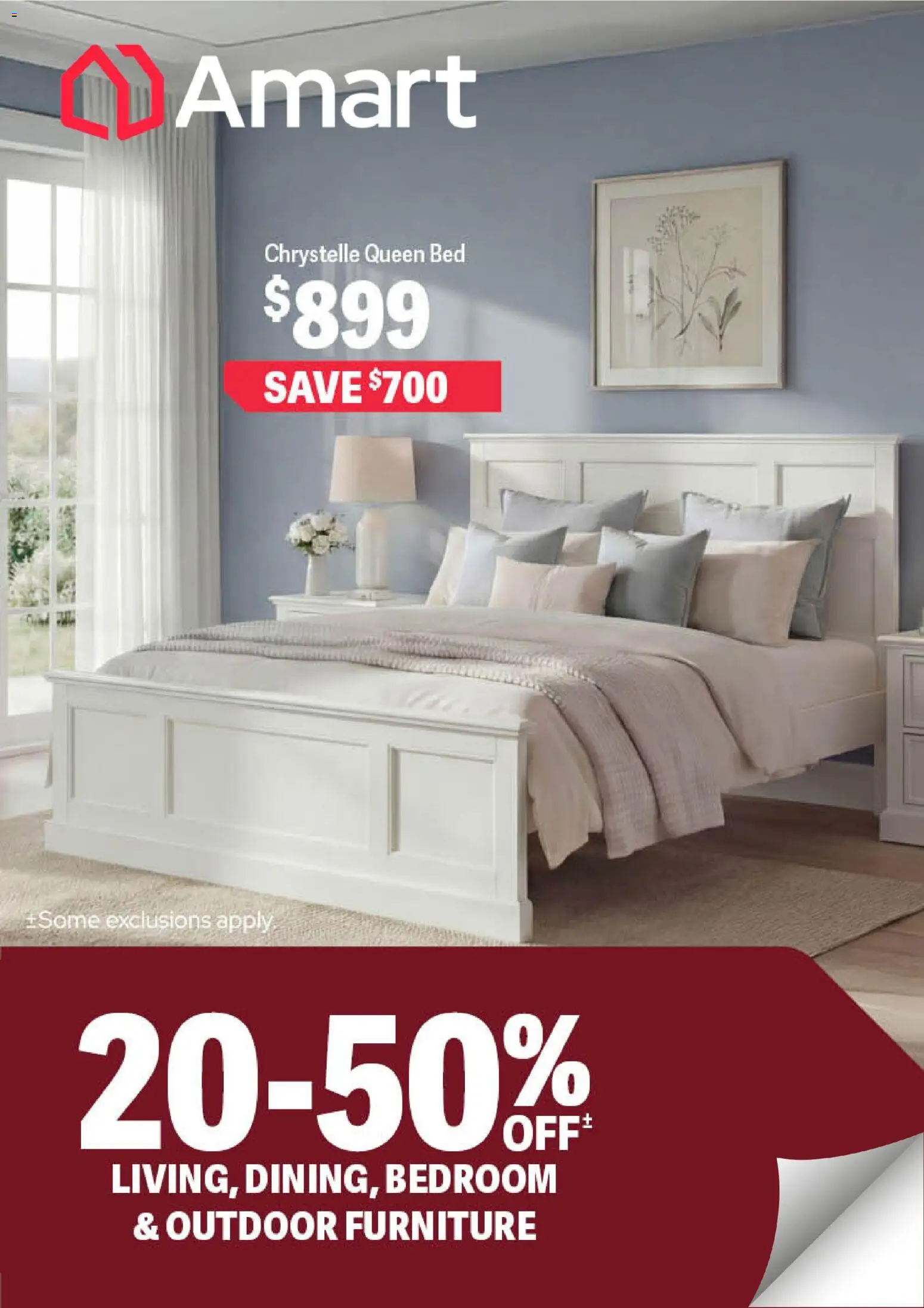 Amart Furniture catalogue  - page 1- valid from 20/03/2026